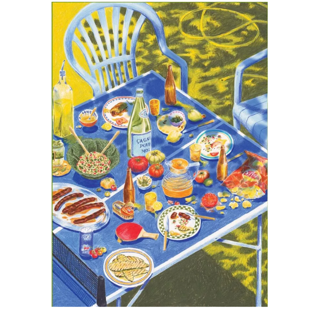 Puzzle 1000 pièces - Manger dehors