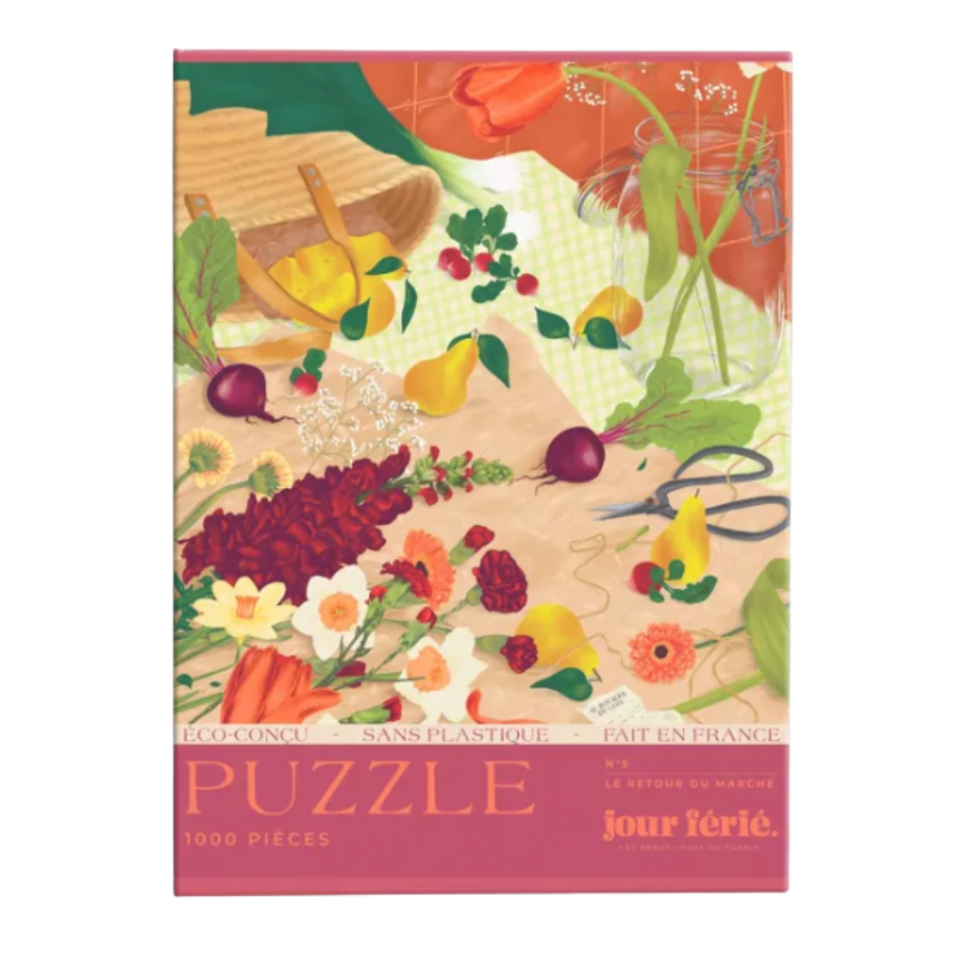Puzzle 1000 pièces - Le retour du marché