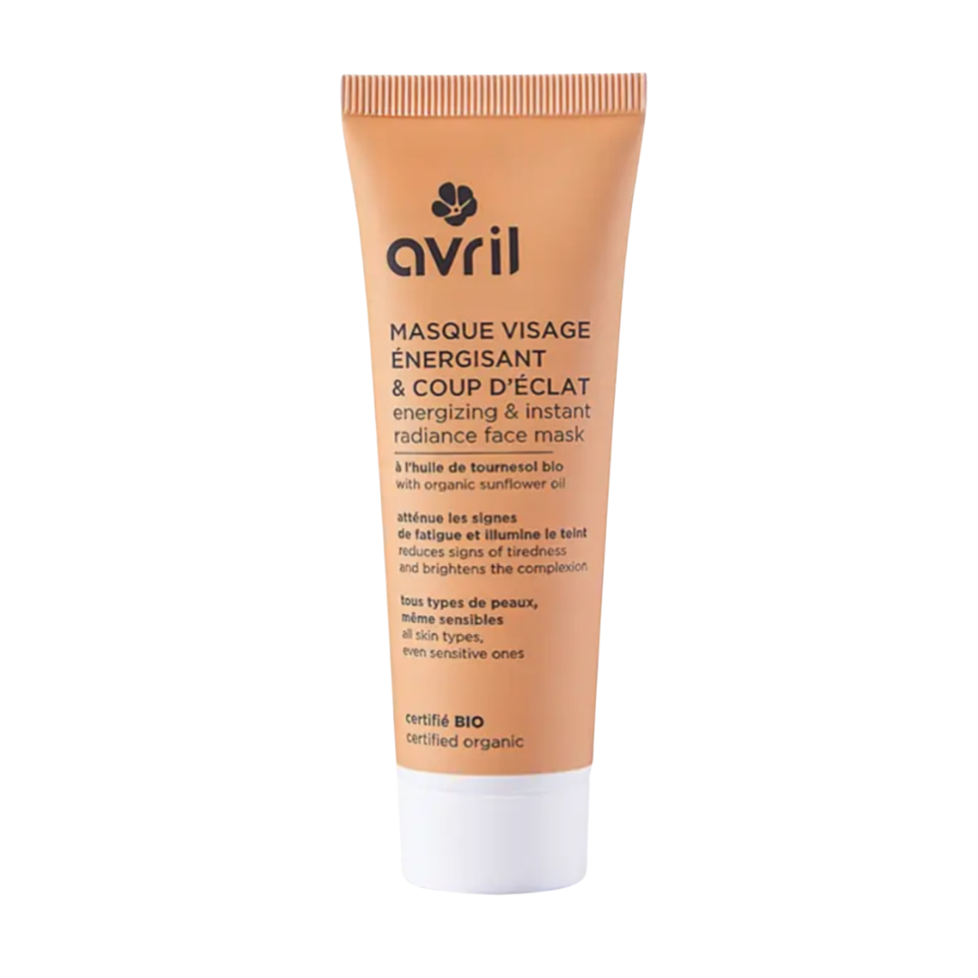 Masque visage énergisant & coup d’éclat - Avril
