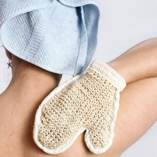 Gant en crin - 1 Face Crin & 1 Face coton doux