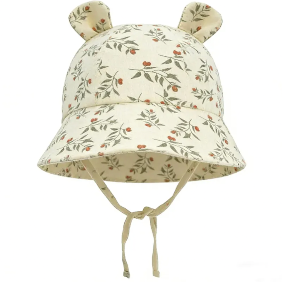 Chapeau de soleil bébé - Floral