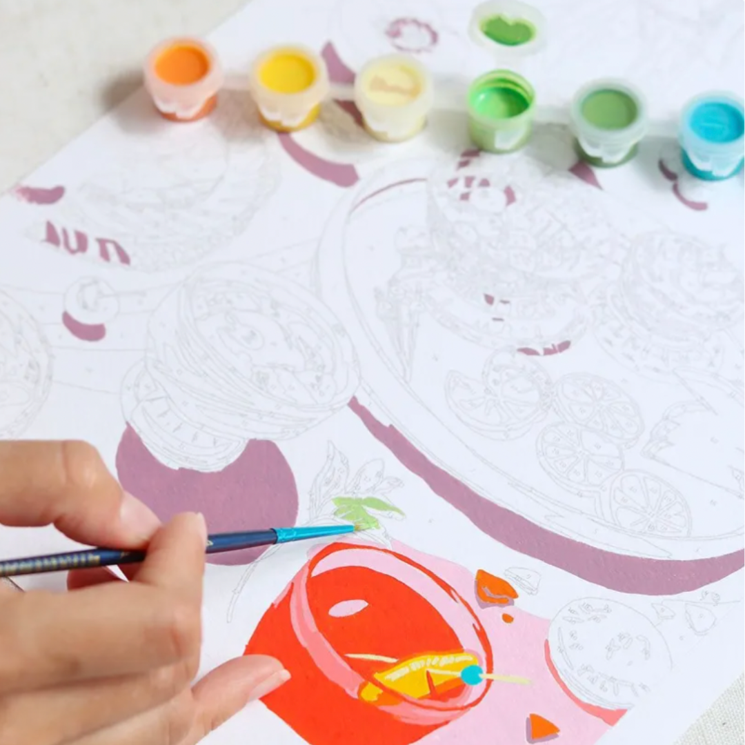 Coffret peinture au numéro - Summer Dreams