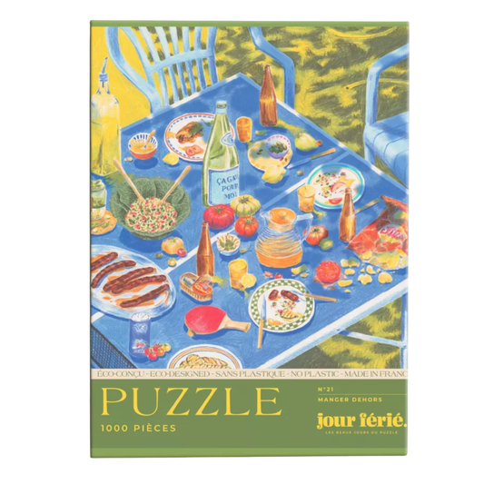 Puzzle 1000 pièces - Manger dehors