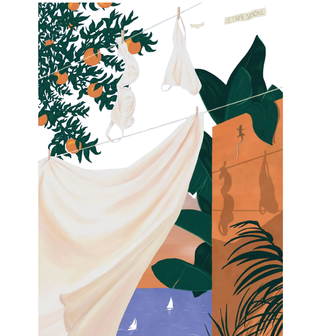 Puzzle 500 pièces - La petite danse du linge