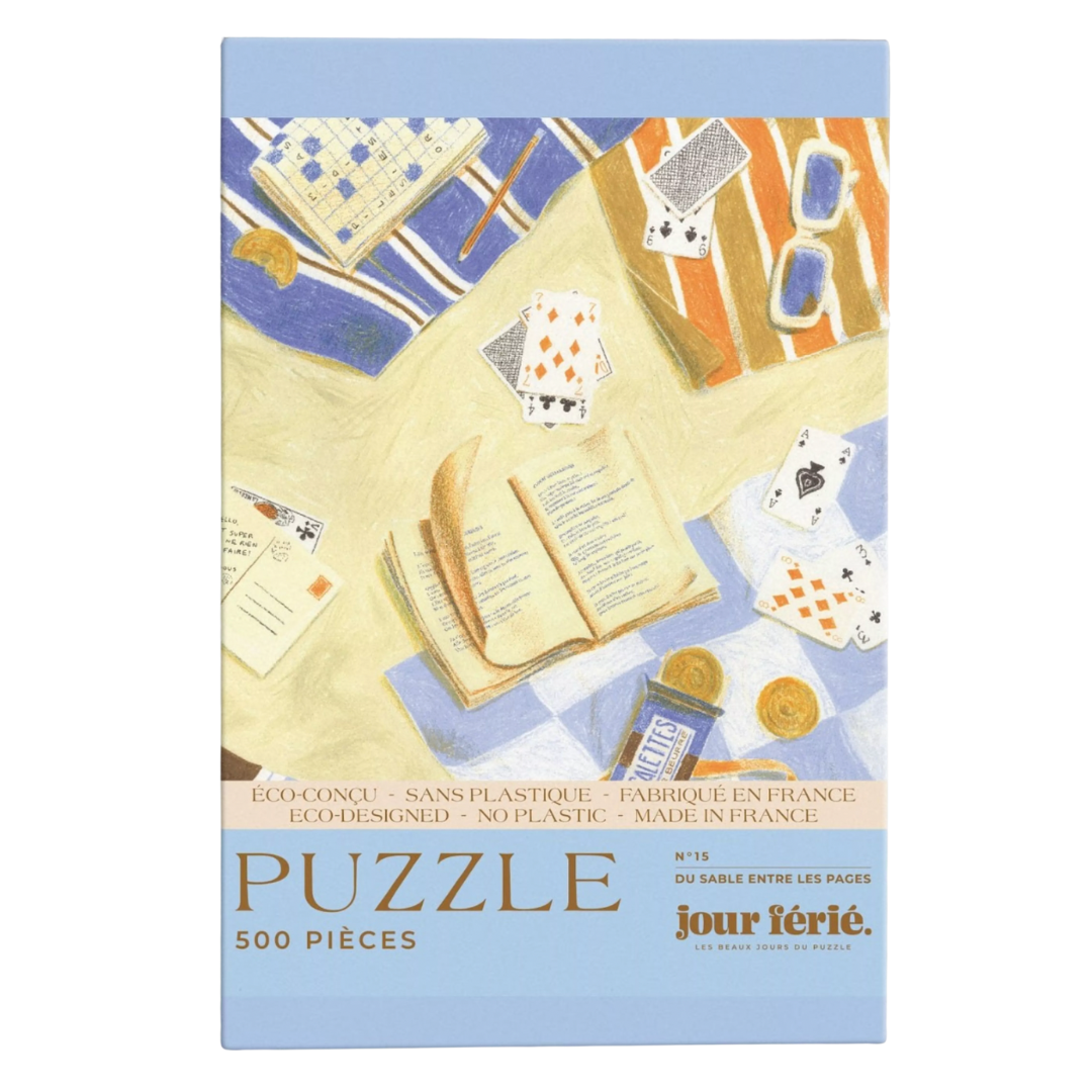 Puzzle 500 pièces - Du Sable entre les pages