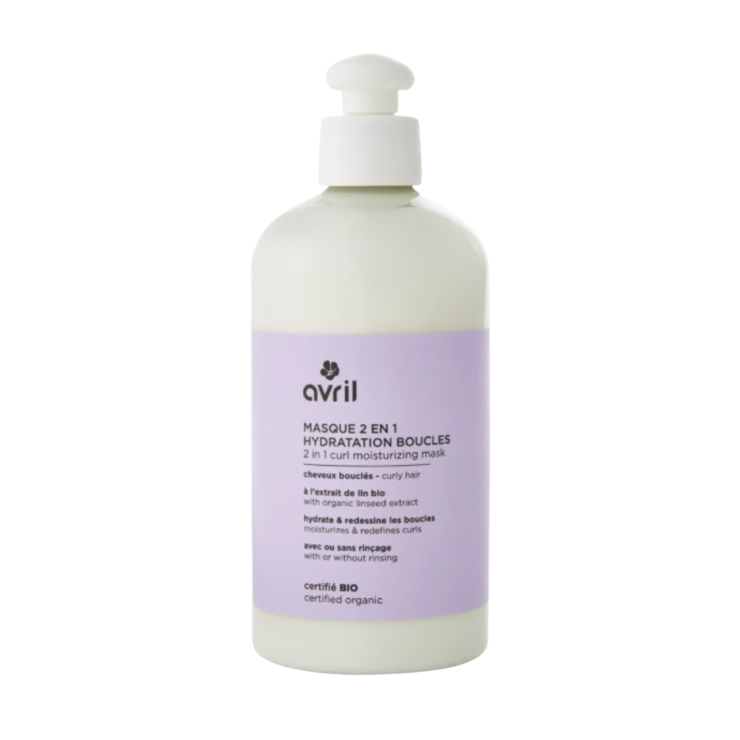 Masque 2 en 1 Hydratation boucles - Avril