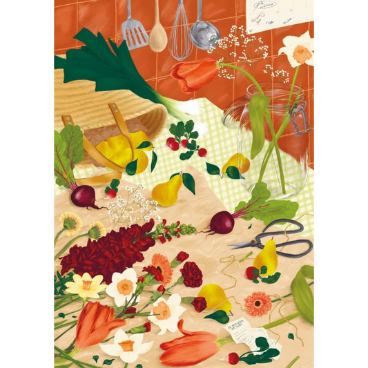 Puzzle 1000 pièces - Le retour du marché