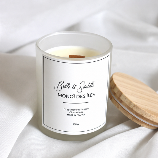 Bougie 150 g - Monoï des îles