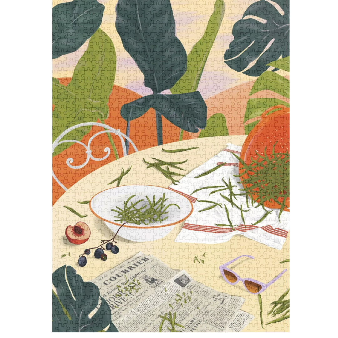 Puzzle 1000 pièces - Les Haricots verts