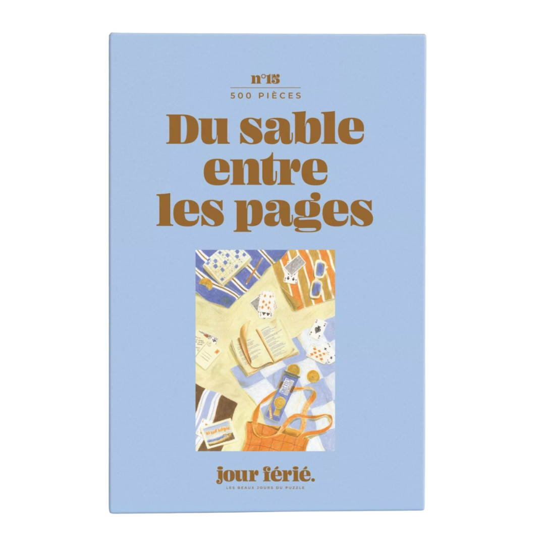 Puzzle 500 pièces - Du Sable entre les pages