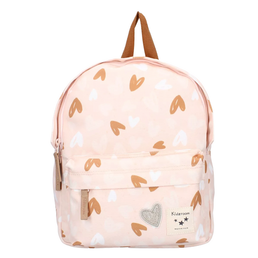 Sac à dos Coeurs Rose/Caramel