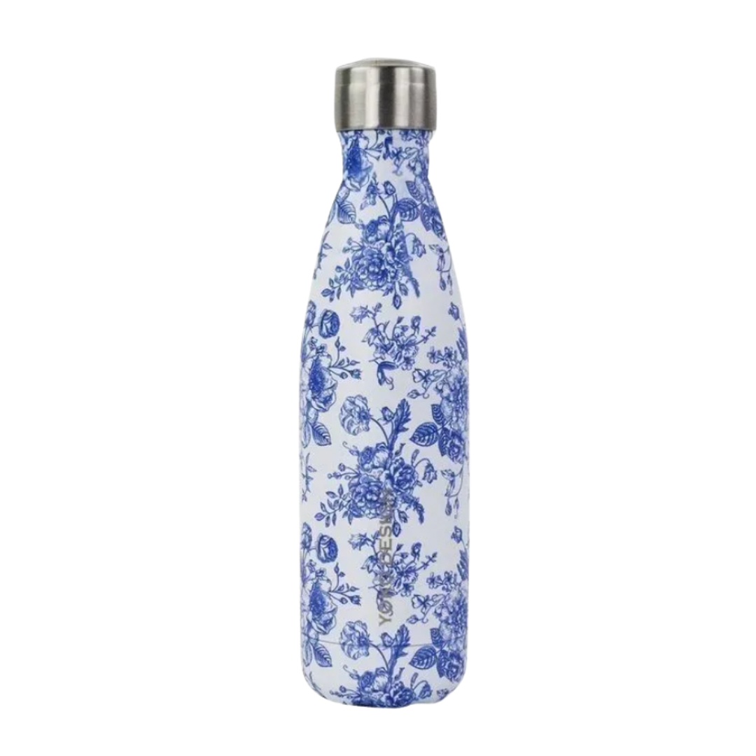 Bouteille isotherme 500ml - Toile de Jouy