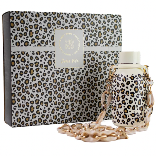 Coffret Dolce Vita - Bouteille isotherme & chaîne