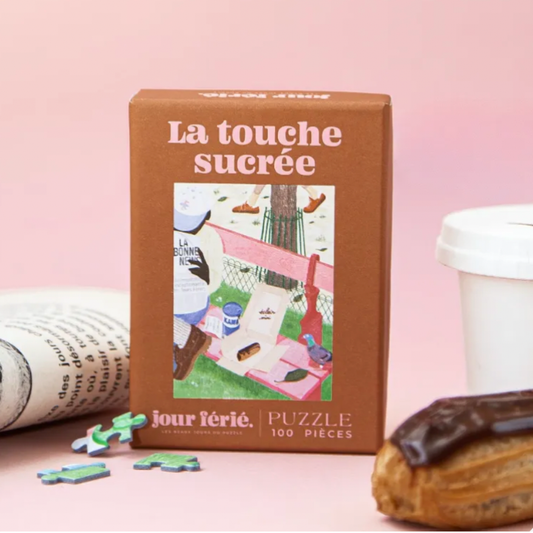Puzzle 100 pièces - La touche sucrée