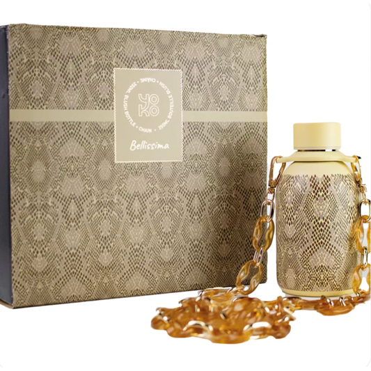 Coffret Bellissima - Bouteille isotherme & chaîne