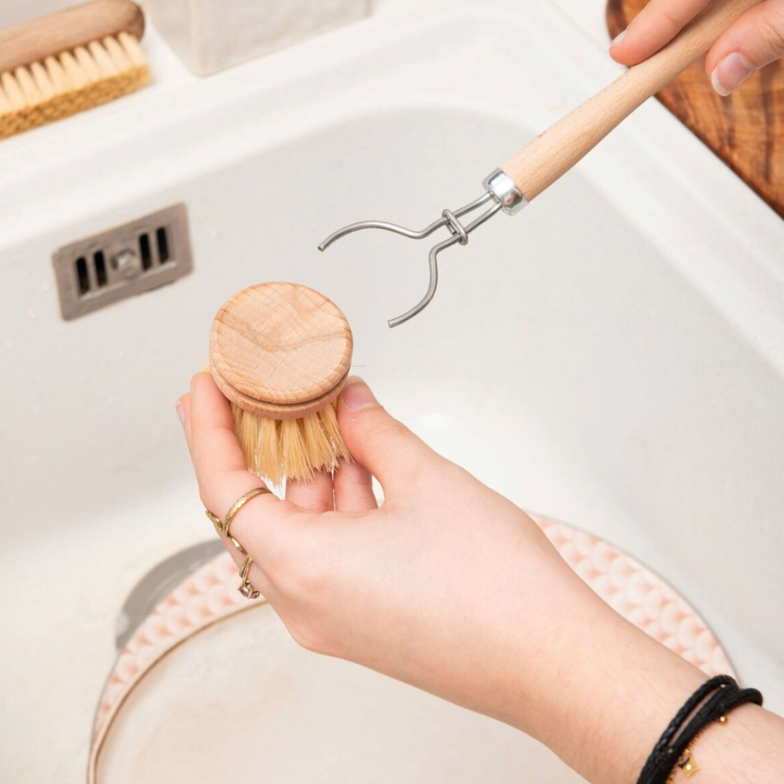 Brosse Vaisselle écologique - Tête amovible