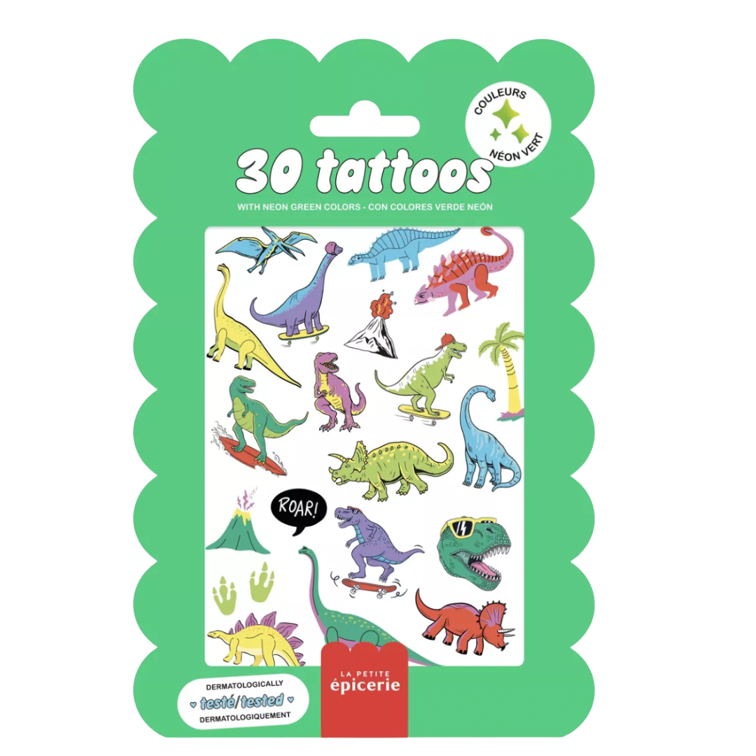 Pochette de tattoos - Dino crush