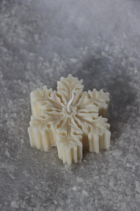 Bougie Flocon de Neige - Brille & Scintille